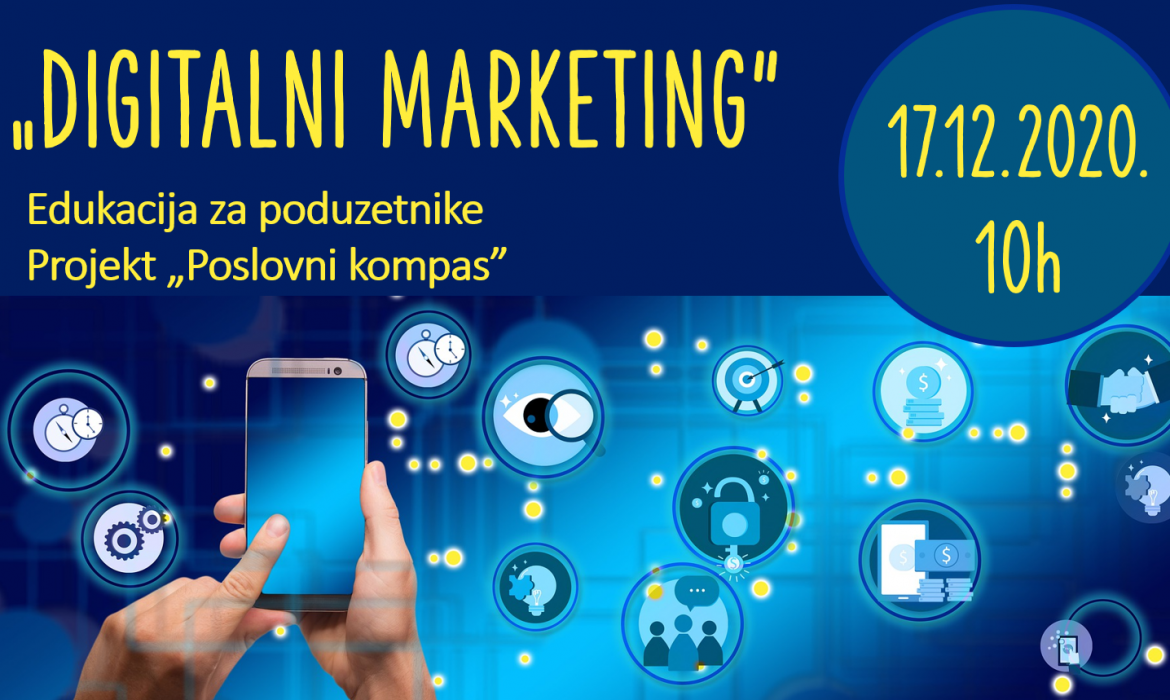 17.12. edukacija “Digitalni marketing” za MSP- OTKAZANO