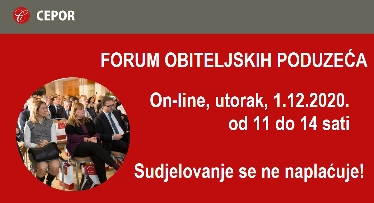 On-line Forum obiteljskih poduzeća- najava