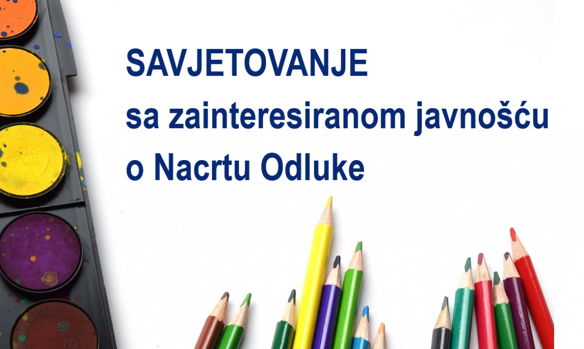 Otvoreno je novo savjetovanje o donošenju programa potpore u odgoju i obrazovanju