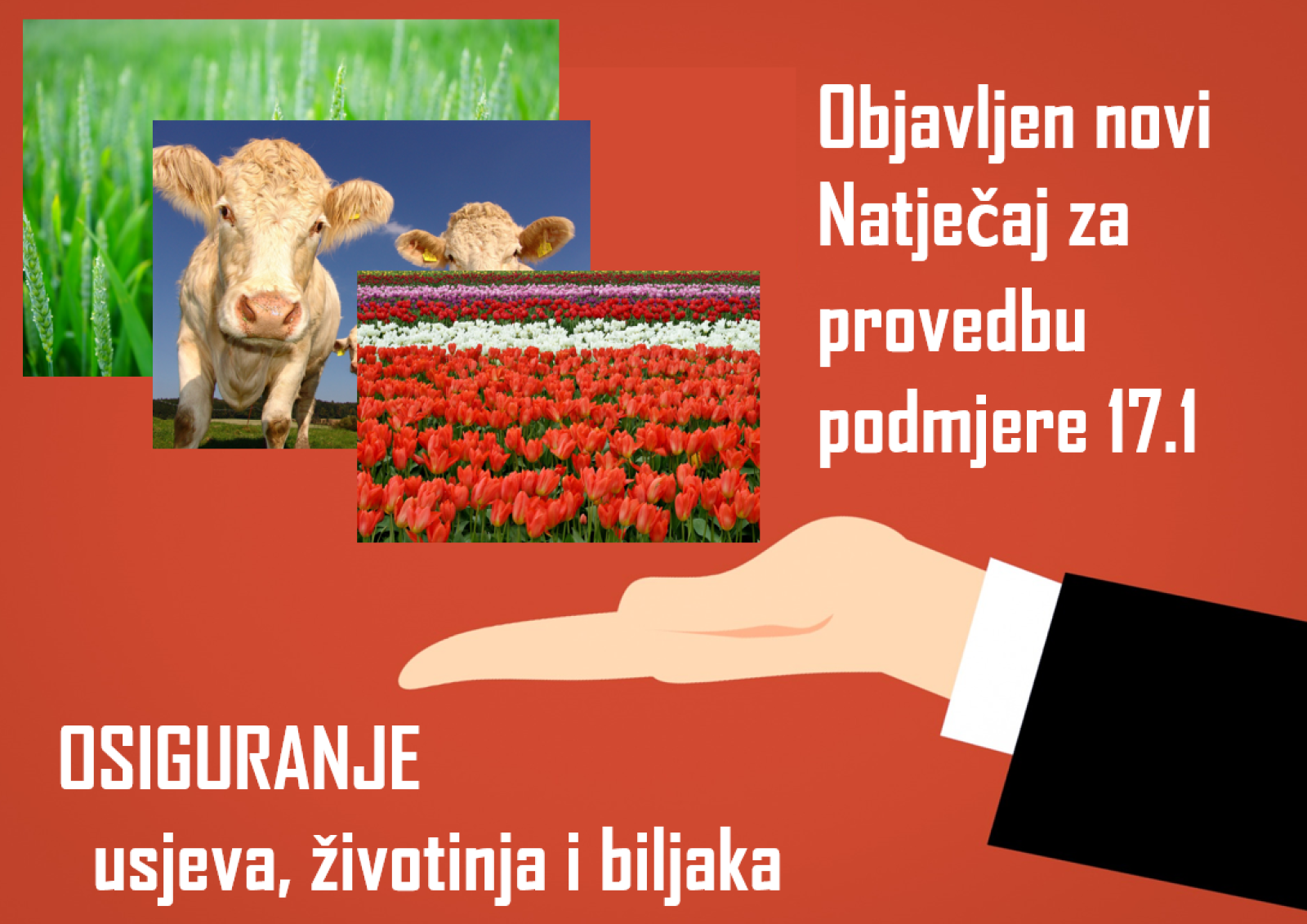 Potpore za osiguranje usjeva, životinja i biljaka