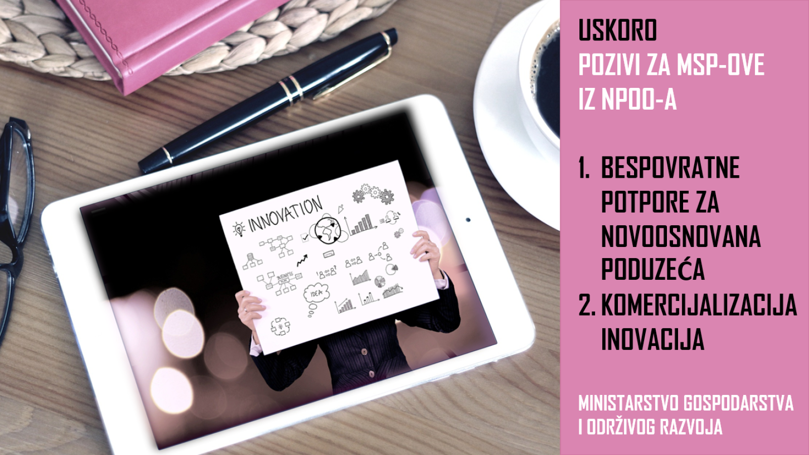 Uskoro dva poziva iz NPOO-a za MSP-ove