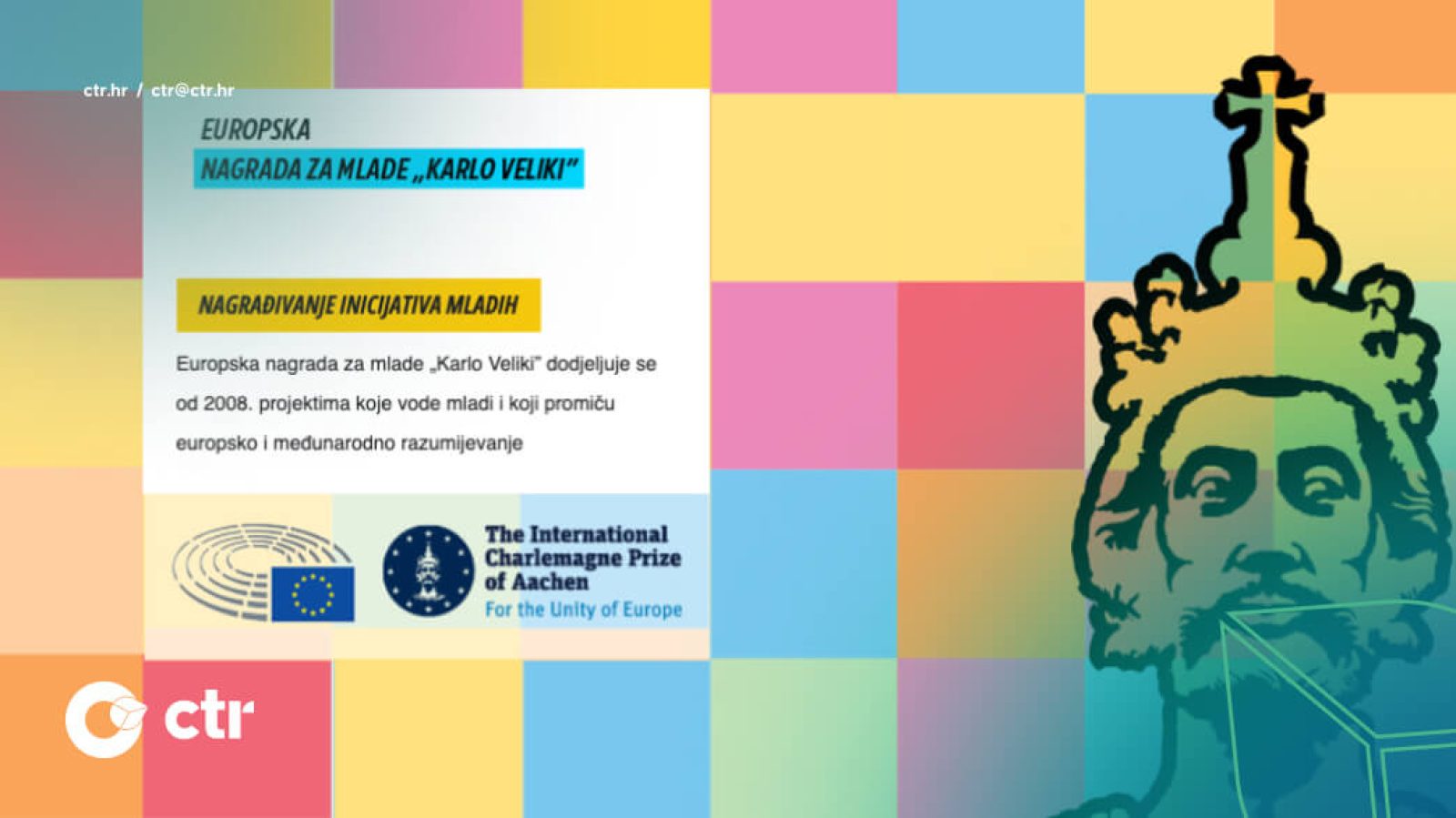 Prijavite se na Europsku nagradu za mlade „Karlo Veliki“ 2023. koja nagrađuje inicijative mladih