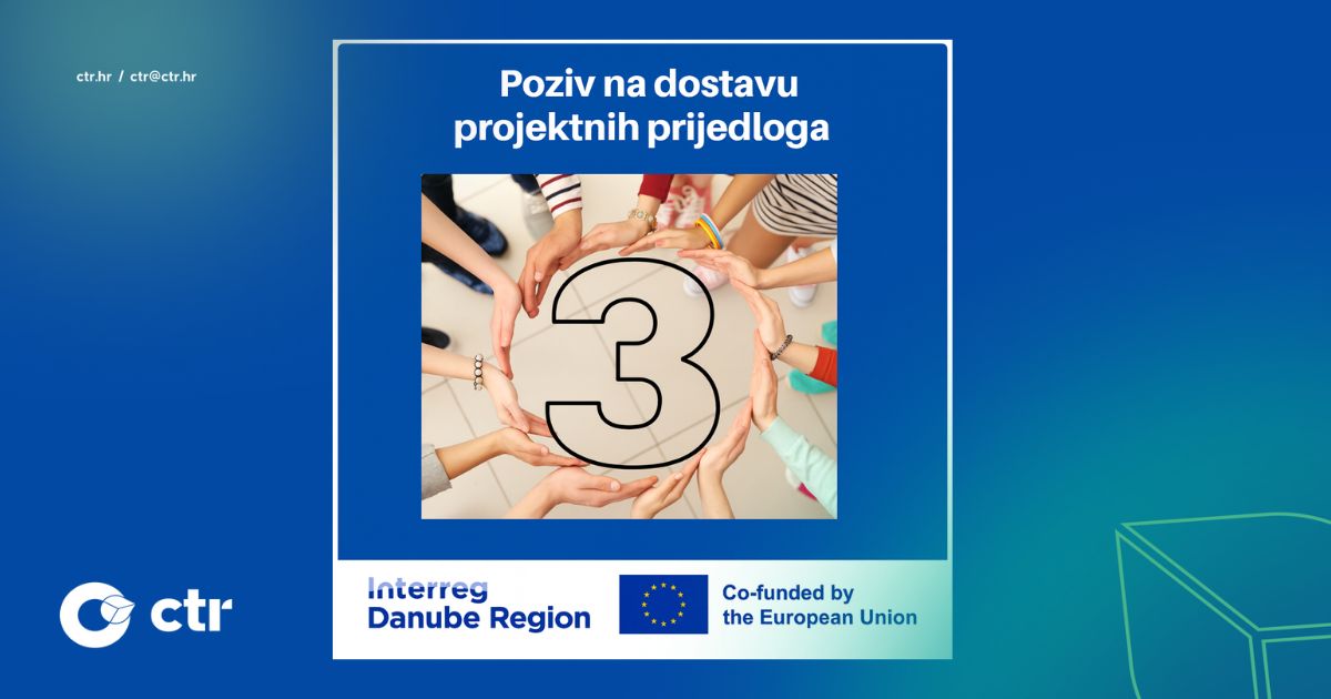 Otvoren 3. poziv na dostavu projektnih prijedloga Programa dunavske regije 2021. – 2027. i najava nacionalne informativne radionice u Osijeku