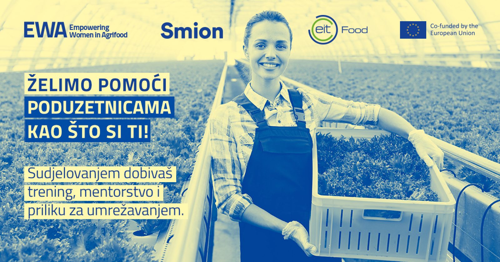 EIT Food EWA program – podrška ženama poduzetnicama u Agrifood sektoru – OTVORENE PRIJAVE