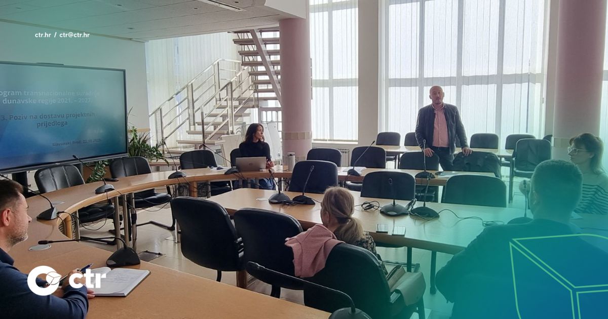 Održana informativna radionica o Interreg Danube Region Programme – 3. poziv na dostavu projektnih prijedloga