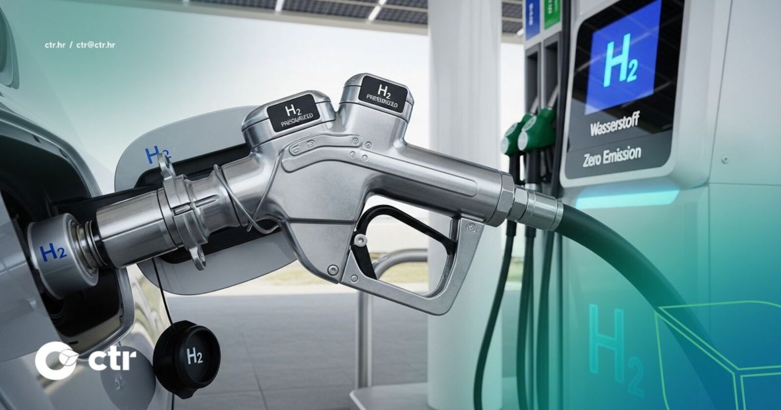 Izgradnja punionica vodika za automobile, autobuse i teška vozila